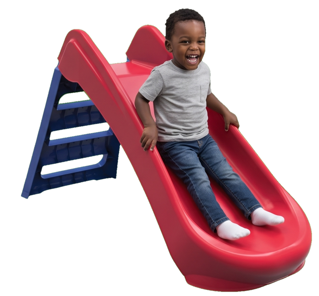 Child on a slide